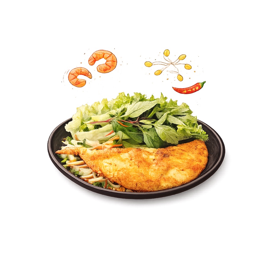 Bánh Xèo — Sao Mai's Crispy Vietnamese Crepe